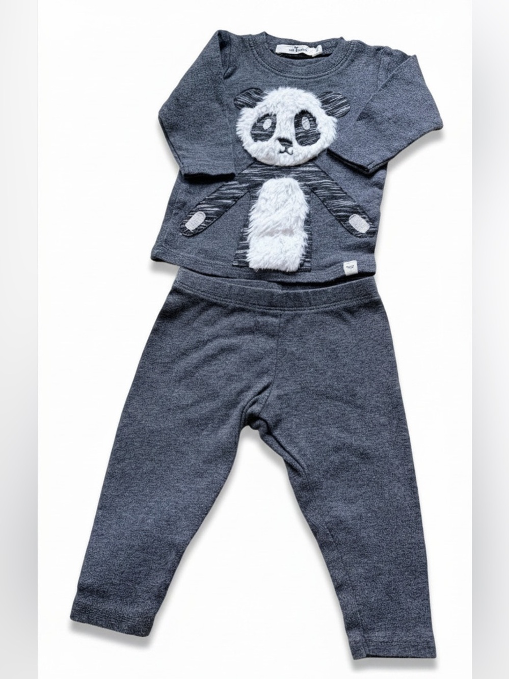 Oh Baby! Panda Set Grey 0-3 months. Adorable - Picture 2 of 5